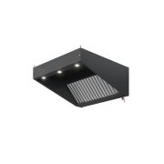 Зонт вытяжной S2 с подсветкой 1400 х 800 черный