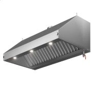 Зонт вытяжной S1 с подсветкой 1000 х 800