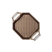 G12-10002 Сковорода-гриль чугунная с двумя ручками Finex Grill Pan D=30