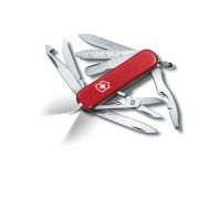 Нож-брелок VICTORINOX Midnight Mini Champ, 58 мм, красный