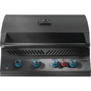 Встраиваемый газовый гриль Napoleon Big-32, 5 горелок, вертел, чёрный