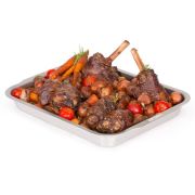 Противень для запекания/копчения, 33.5x25.5х3.5 см, нержавеющая сталь, Broil King