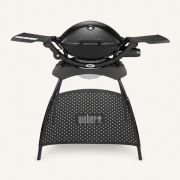 Газовый гриль Weber Q 2200 черный с подставкой