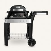 Электрический гриль Weber Pulse 1000 черный с тележкой